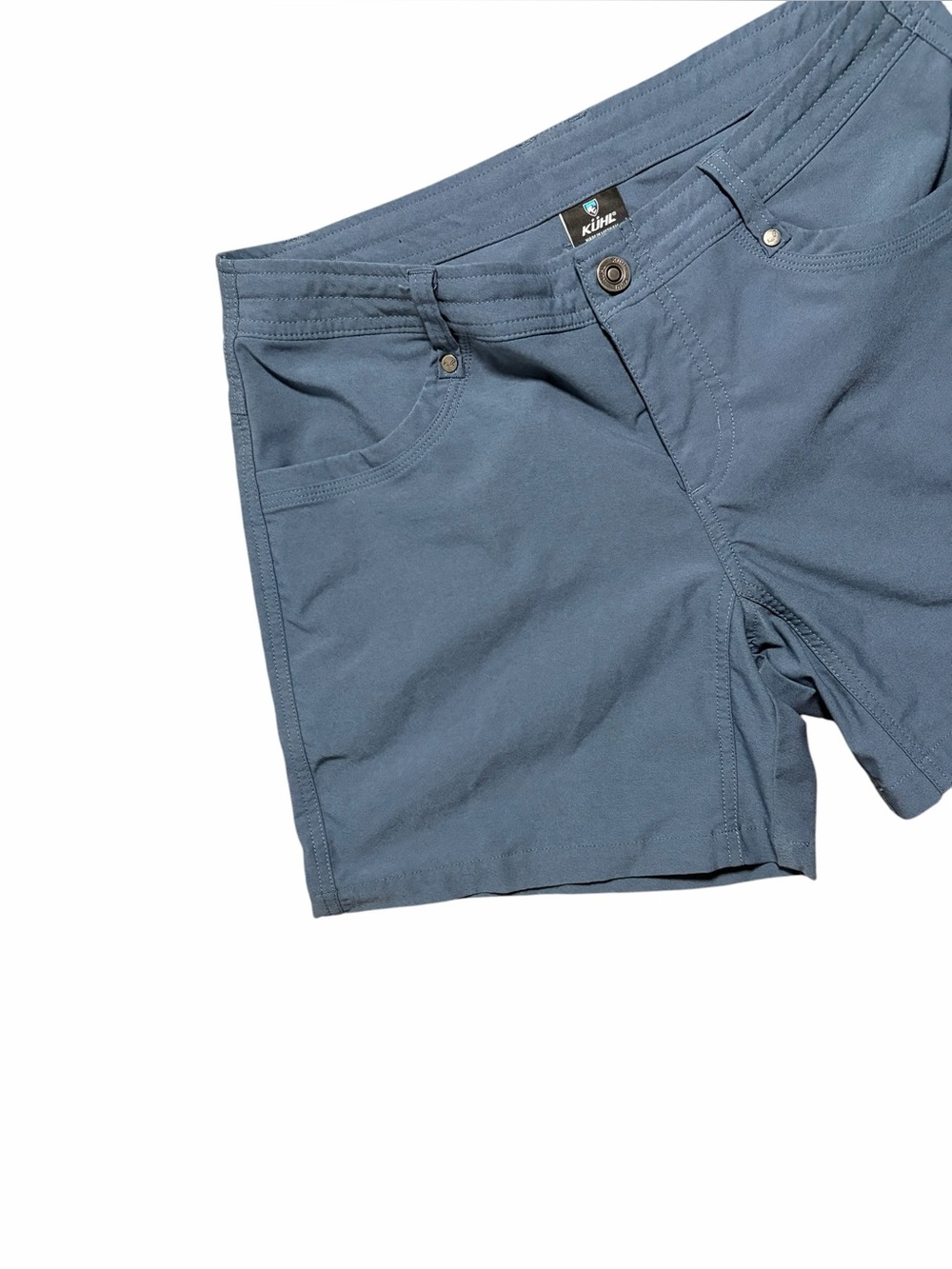Kuhl Trekr 5.5” Blue Ladies Short Size 8 - Picture 2 of 5
